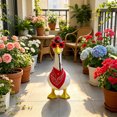 thumbnail image 4 of AZXY Porch Goose Outfit, Fits 23 Inch Porch Goose Statue, Summer Cowboy‑Style Goose Clothes for Cement Goose, Goose Clothing, Bandana Hat Sunglasses Outdoor Decor for Yard Patio Porch Garden, 4 of 8