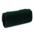 thumbnail image 4 of Elegant Rhinestone Bow Front Velvet Clutch Evening Bag Handbag, 4 of 5