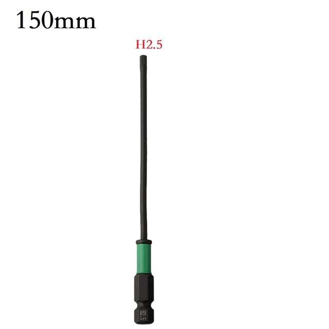 Bgsha Embout de Tournevis Hexagonal 1/4 Pouce Changement Rapide Longueur de Perceuse 150mm