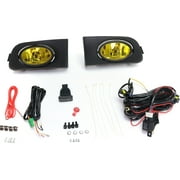 Replacement STYHD0103FL2 Fog Light Compatible with 2001-2003 Honda Civic Front, Left Driver and Right Passenger With bulb(s)