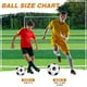 thumbnail image 2 of Set de balones de fútbol Ceenna tamaño 5 con bomba y bolsa de 22 cm, 2 of 7