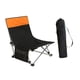 thumbnail image 2 of Silla de Camping Silla Plegable con Bolsa de Almacenamiento con Almacenamiento Silla de Playa Sillón para Parque Césped Oficina Deportes al Aire Libre Negro, 2 of 8