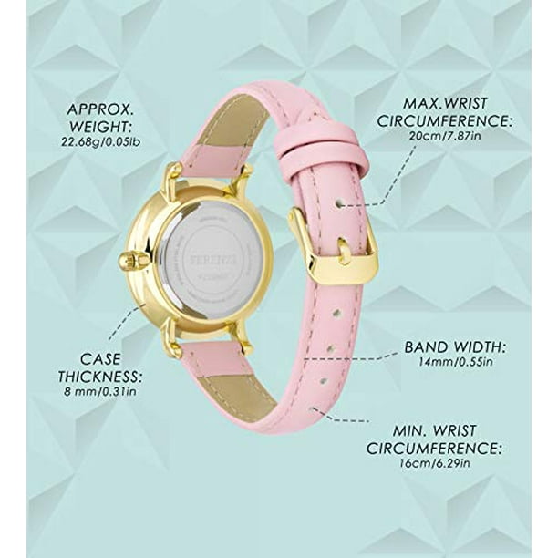 Pink on sale women's watch