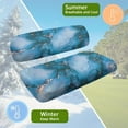 thumbnail image 6 of Pzuqiu Marble Print Golf Cart Seat Covers 2 Pack Lightweight Golf Blanket Golf Cart Accessories Seat Covers Keeps Seats Cool and Comfortable for EZGO TXT RXV Club Car DS, 6 of 7
