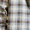 thumbnail image 4 of ZCFZJW Mens Lightweight Casual Button Down Plaid Shirts Casual Long Sleeve Regular Fit Leisure Shirt with Pockets Blue XXXXXL, 4 of 5