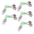 thumbnail image 4 of Campana de lámpara de pesca nocturna con luz LED, 5 campanas en espiral doble, abrazadera para caña de pescar, Clip de punta, campanas, anillo, campanas en espiral gemelas, confiables y duraderas, 4 of 14