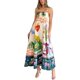 thumbnail image 1 of Vestido maxi bodycon floral para mujer 2024 Boho Flowy Salir Slip Dress Graffiti Spaghet, 1 of 5