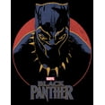 thumbnail image 2 of Men's Marvel Black Panther Retro Graphic Tee Black 3X Large, 2 of 5