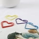thumbnail image 4 of 20 piezas de clips de papel de forma especial Zulema clip de papel corazón metálico, 4 of 8
