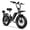 Black, variant on Aoango 1000W Electric Bike,48V 20AH Removable Battery EBike,Electric Bike for Adults, 20" Fat Tire ebike, Adult Electric Bikes for Commute All Terrain one year warrenty