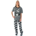 thumbnail image 2 of Nightmare Before Christmas Jack Skellington 3 Piece Gift Set Pajama Pants, Shirt, and Cozy Socks, 2 of 7