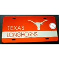 thumbnail image 1 of Texas Longhorns Orange Laser Team Plate, 1 of 2