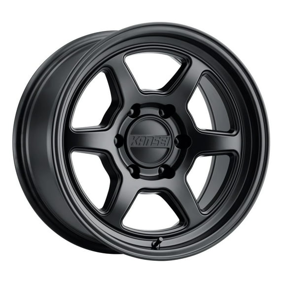 17x8.5 Kansei K14MB Roku Matte Black Wheel 6x5.5 (0mm)