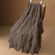 thumbnail image 5 of Falda de Malla para las Mujeres Ruffle Irregular Hem Estilo Verano Casual Beach Party, 5 of 5