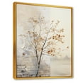 thumbnail image 2 of Designart "Sycamore In Minimalist Landscape" Tree Sycamore Floater Framed Canvas Prints, 2 of 5