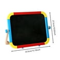 thumbnail image 3 of Double Station d'Art pour Enfants Chevalet de Table Portable avec Tableau Noir et Tableau Blanc pour Enfants, 3 of 9