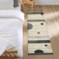 thumbnail image 3 of Yayeee Hallway Runner Rug 2'x6' Non Slip Machine Washable with Rubber Backing, Stripes Pattern, 3 of 8