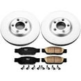 thumbnail image 2 of PowerStop Front Geomet Coated Brake Rotor and Pad Kit Fits: JAGUAR Select Models CRK1353, 2 of 4