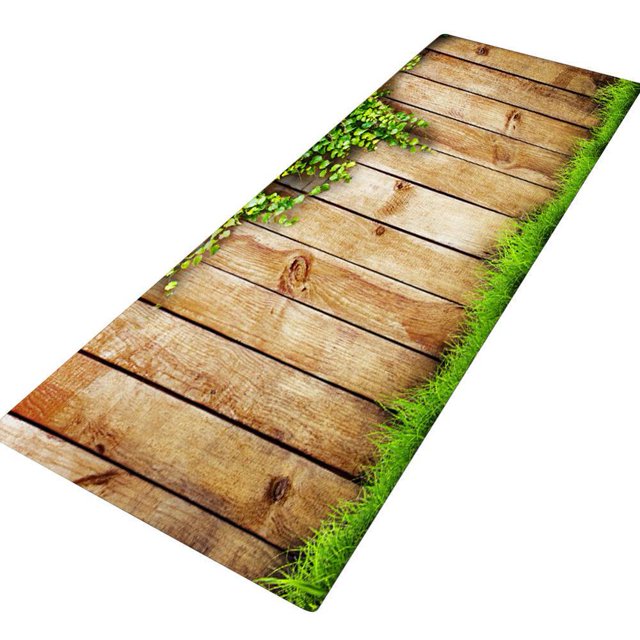 3D Printed Thickened Flannel Area Rug Non Slip Backing Soft Floor Mat Home Decorative Pad B1 15.75X23.62 inches