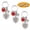 apple 3pcs, variant on Teacher Keychain Appreciation Gifts for Women Christmas Valentines Day Gifts for Daycare Teacher 3 Packs