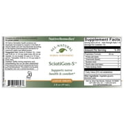 NativeRemedies SciatiGon-S - All Natural Herbal Supplement for Sciatic Nerve Comfort - 59 mL