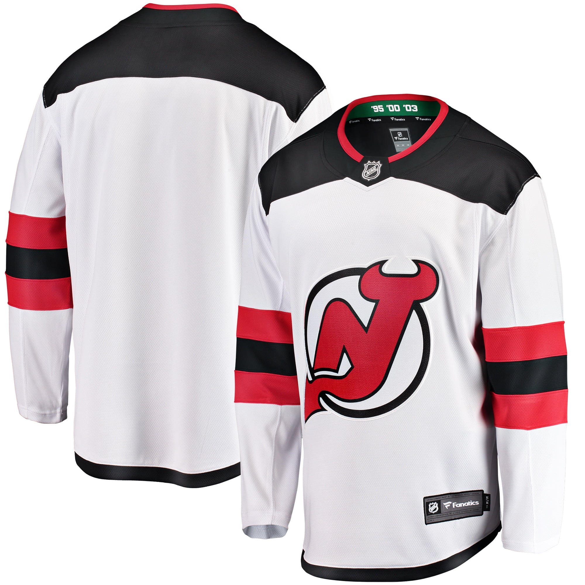 Fanatics Branded NHL New Jersey Devils Jack Hughes #86 Breakaway Alternate Replica Jersey, Men's, Medium, Black