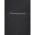 thumbnail image 6 of YONGHS Men's Chef Jacket Short Sleeve Coat Restaurant Hotel Work Uniform Grey 3XL, 6 of 7
