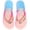 Pink-pineapple, variant on Girls Flip Flop Sandals - Little/Big Kids Animal Fruit Print, Easy-On Slide Thong Summer Beach Water Shoes