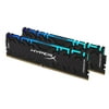 HyperX Predator RGB 16GB (2 x 8GB) 288-Pin DDR4 SDRAM DDR4 3200 (PC4 25600) Desktop Memory Model HX432C16PB3AK2/16