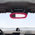 thumbnail image 7 of YUVA Diamond Car Mirror Cover, Elastic, White/Hot Pink/Black/Red, Bling Rhinestones, Decorative & Protective, Universal Fit for Rear View Mirrors, 7 of 7