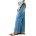 thumbnail image 2 of Gloria Vanderbilt Swan Series Women's Wide Leg Patch Pocket Jeans, Sizes 2-18, 2 of 4