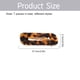 thumbnail image 2 of Juego de pinzas para el cabello de resina, pinzas, accesorios para el cabello, pasadores para el cabello con estampado de leopardo para mujeres, regalos para mujeres y niñas, 2 of 5