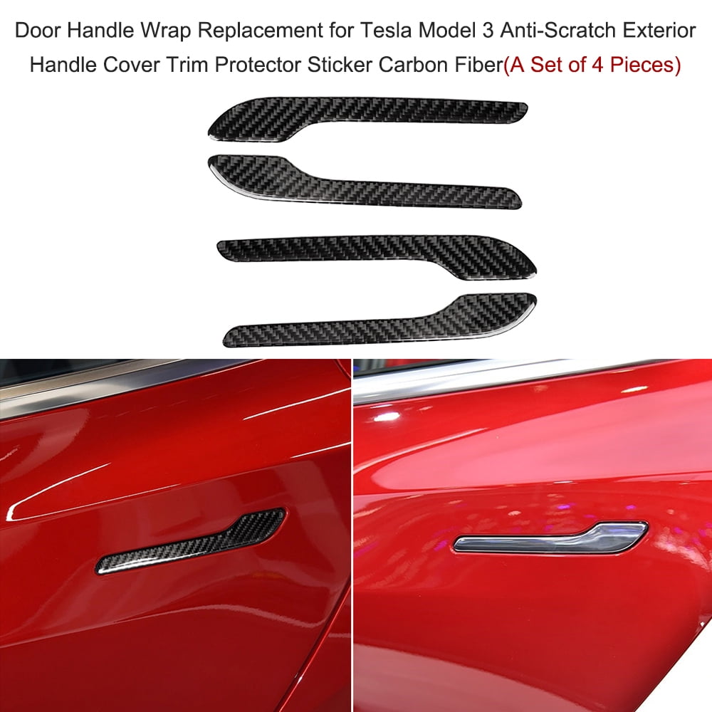 Tesla Model 3 Sticker Anti-Scratch Front Door Guard Protection Wrap