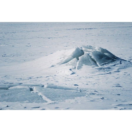 - Canvas Print Arctic Winter Freezing ICY Cold Finland Snow Ice Stretched Canvas 10 x 14