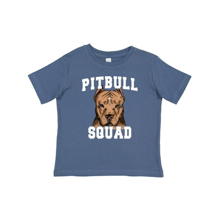 

Inktastic Dog Pitbull Squad Gift Baby Boy or Baby Girl T-Shirt