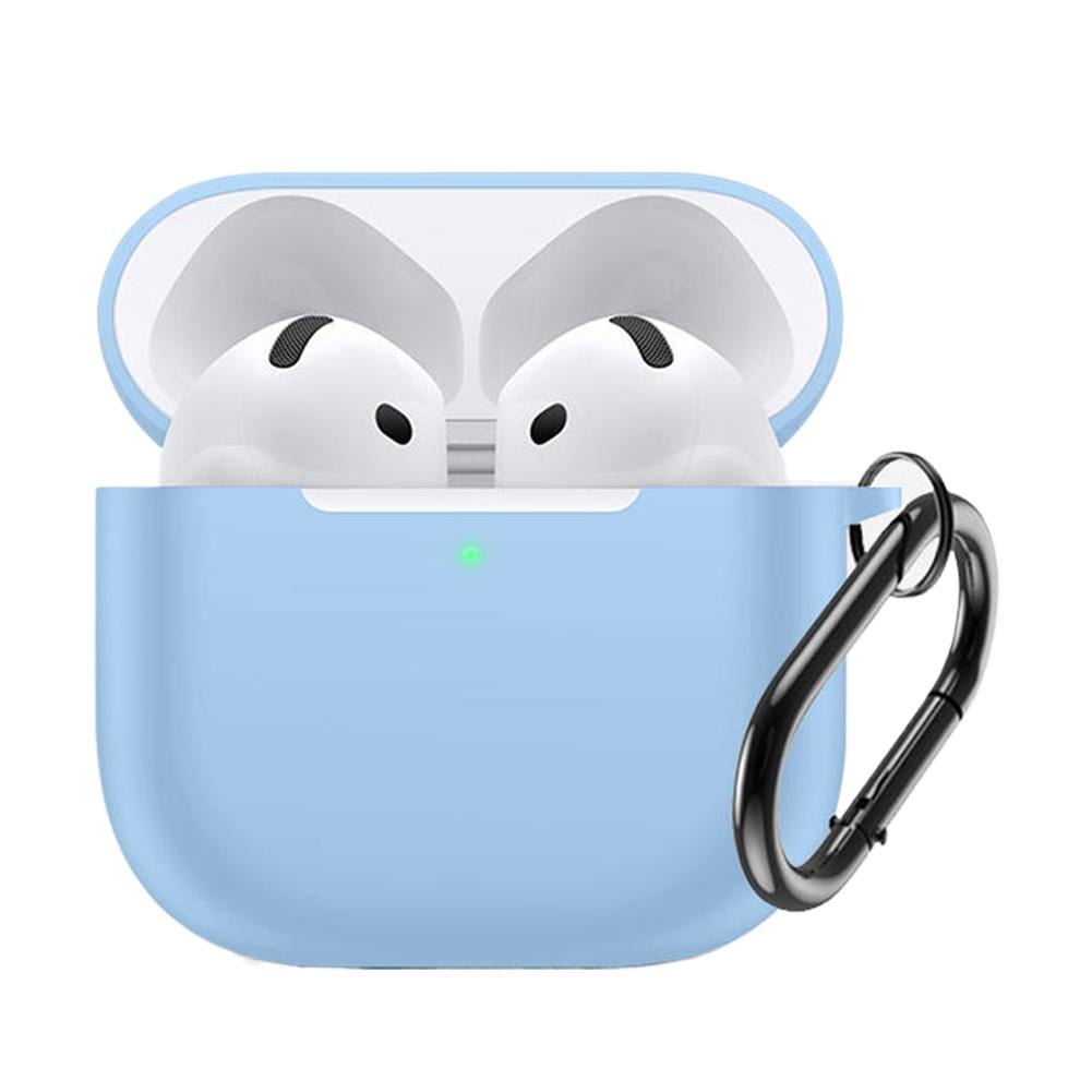 For Apple AirPods 4, Shockproof Silicone Soft TPU Earphone Buckle2024 Case