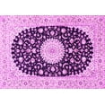thumbnail image 1 of Ahgly Company Indoor Rectangle Medallion Pink Traditional Area Rugs, 8' x 12', 1 of 4
