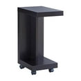 thumbnail image 1 of Bowery Hill Modern Wood Veneer Top Mobile End Table in Espresso, 1 of 6