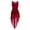Burgundy, variant on iEFiEL Girls Sleeveless Splice Open Back High-low Hem Ballet Dance Gymnastics Leotard Dress Pink 4