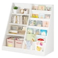 thumbnail image 7 of Innovation Works 4-Tier Wooden Kids Bookshelf & Toy Storage Organizer, Multifunctional Bookcase Display Stand for Playroom Nursery, 7 of 7