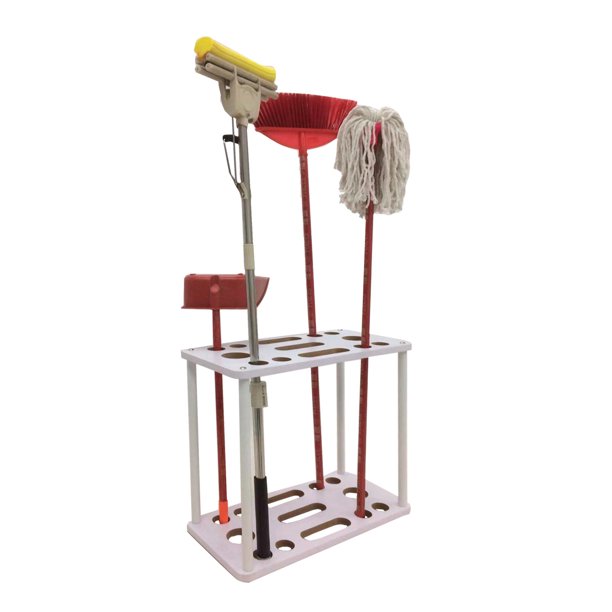 FixtureDisplays® Long Handle Tool Organizer Garage Garden Tool Storage