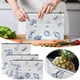 thumbnail image 1 of Bolsas de almacenamiento de alimentos con papel de aluminio Pack de 10 - bolsas de congelación engrosadas con sello deslizante para carne, verduras, marisco, marisco, 1 of 5