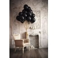 thumbnail image 4 of Solid Black Balloons - 12 Inch Latex Balloons - 36 Pack, 4 of 8