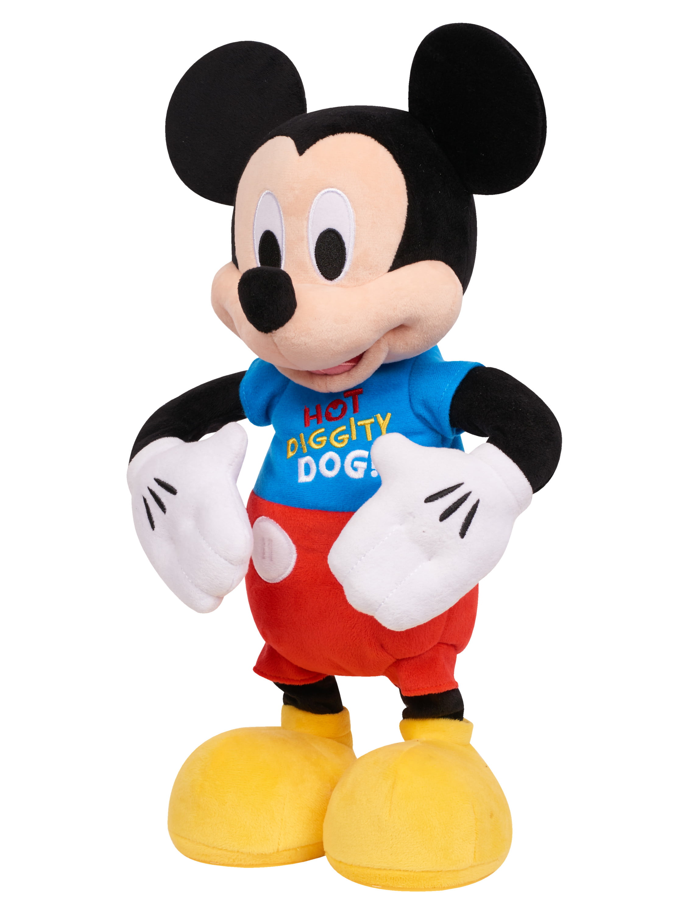 mickey mouse hot diggity dance & play plush