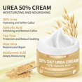 thumbnail image 4 of Crema de urea Grocerism con una concentración máxima del 50%, 156 ml, con avena y un 2% de ácido salicílico, 4 of 7