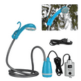 thumbnail image 2 of Portable Rechargeable Shower Pump Outdoor Shower Ideal for Outdoor Hiking, Traveling, Beach, and Picnic Blue, 2 of 6