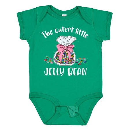 

Inktastic The Cutest Little Jelly Bean Gift Baby Boy or Baby Girl Bodysuit
