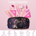 thumbnail image 4 of PhooArto Pencil Case, Donkey Butterfly Purple Galaxy Large Capacity Pencil Pouch Stationery Pen Bag, 4 of 7