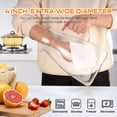 thumbnail image 5 of 1 Gallon Glass Pitcher, 128oz Water Pitcher with Lid and Spout Extra Wide Mouth, Glass Carafe for Iced Tea Pitcher Coffee, Juice and Homemade Beverage, 5 of 8