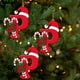 thumbnail image 4 of Colgante de árbol de Navidad de acrílico 2D con letras | Juego de 26 adornos con iniciales del alfabeto para decoración navideña, 4 of 6